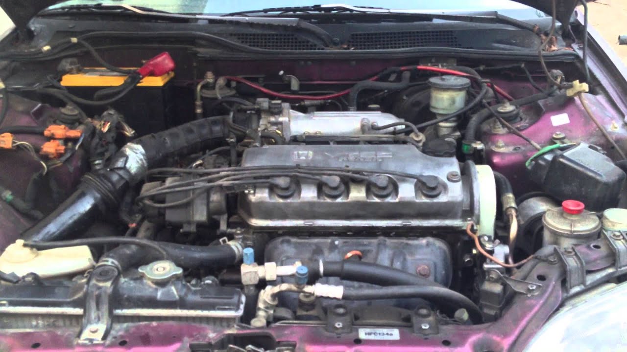 94 Honda  Civic  Vtec  engine  YouTube