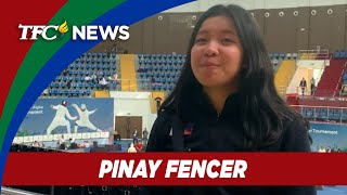 Pinay fencer Samantha Catantan hindi nagpatinag sa mga hamon para makapasok sa Paris Olympics