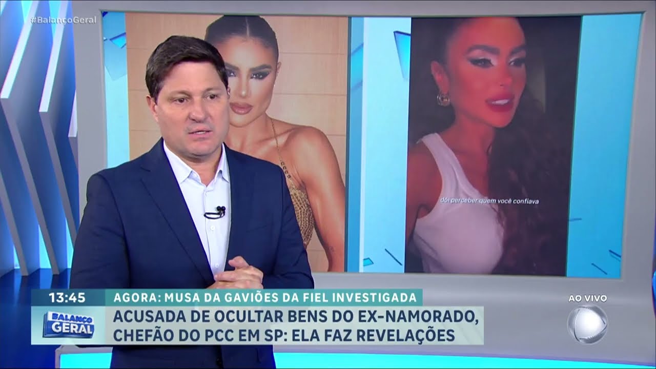 Musa da Gaviões da Fiel é acusada de lavagem de dinheiro e de ocultar bens de chefe do PCC