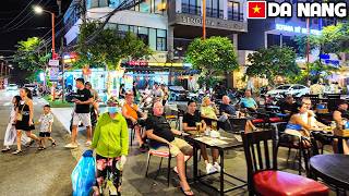 An Thuong Area at Night Beautiful Lights & Chill Atmosphere - Da Nang Nightlife Vietnam Walking Tour