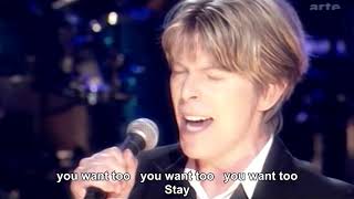 David Bowie Stay Live ×2 Feat. Earl Slick (2002) & Reeves Gabrels (1997)