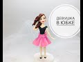 Обзор фигурки девушка в юбке