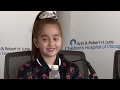 Drake's biggest fan, Sofia Sanchez, speaks to reporters after heart transplant