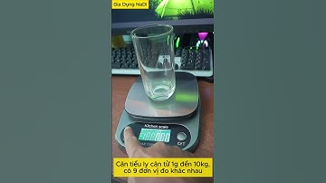 Cân Tiểu Ly Điện Tử Nhà Bếp 1g-10kg, Cân Mini Hợp Kim Thép Chính Xác Cao  #giadungnadi #candientu