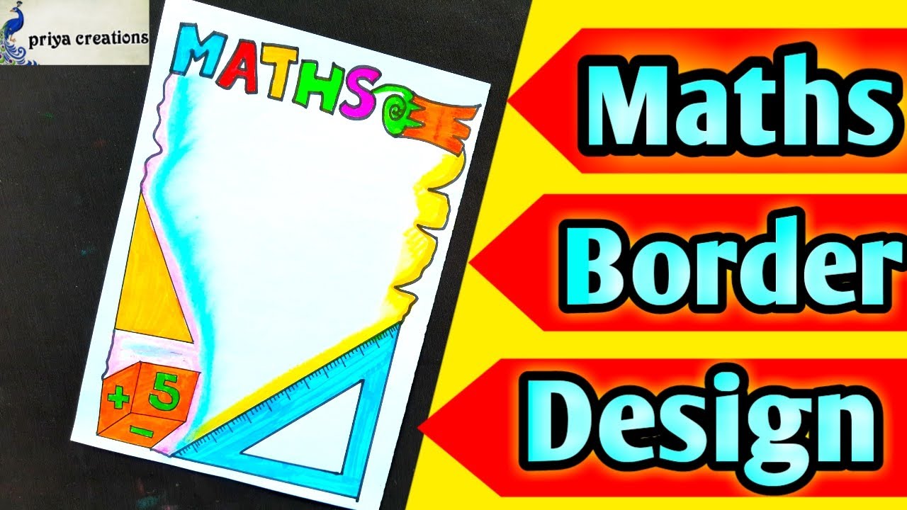 Maths/Border Design For Maths Project Work/Maths Project Front Page ...