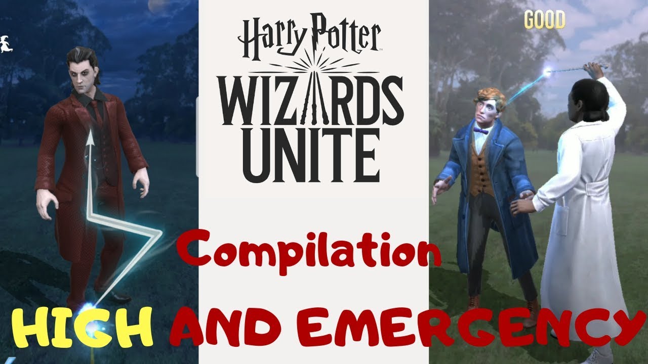 COMPILATION OF HIGH AND EMERGENCY FOUNDABLES. Harry Potter Wizards Unite