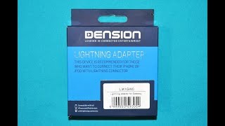 USB Lighting Adapter Dension LIA1GWO