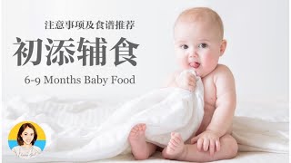【6+ Months Baby Food】6-9个月的宝宝辅食吃什么? 怎么吃?  以及注意事项！Stage1 Homemade Baby Food | Baby Food Recipe