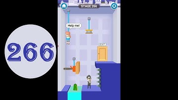 Rescue Cut Level 266 [2021] [HD] rescue cut rope puzzle