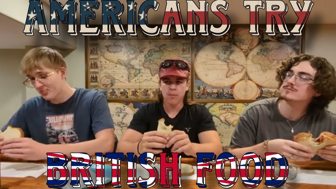 Americans Try British Food 2