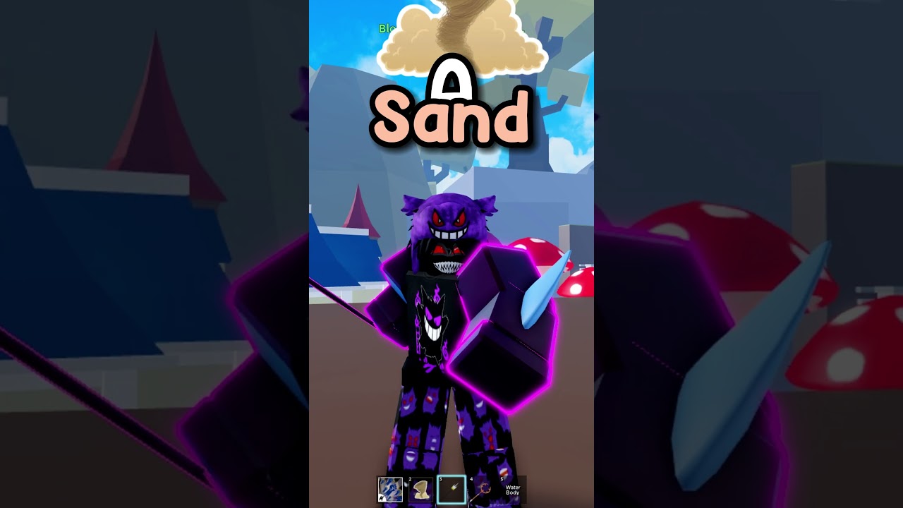 😱usei o COMBO INFINITO de SAND deixei FISHMAN INÚTIL no Blox Fruits 🔥 