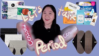 let's talk period menstruation cycle ~ testing & helpful things