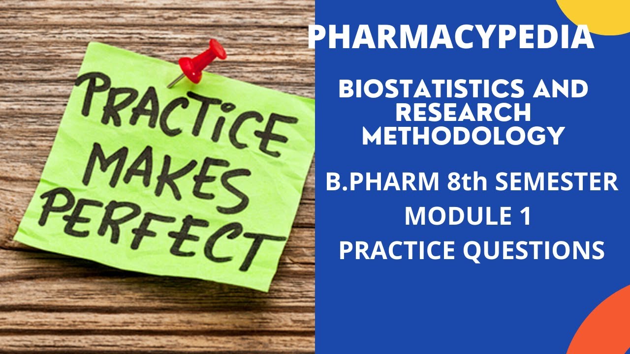 research methodology and biostatistics question paper m pharm