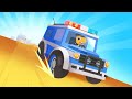 Dinosaur police car  police chase games for kids  kids learning  kids games  yateland