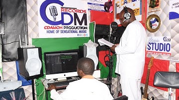 Studio session making of luhya gospel zouk by Henry Namunwa 