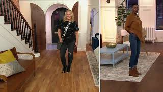 Serra Retreat By Joie Rucker Dume High Rise Straight-Leg Jeans On Qvc