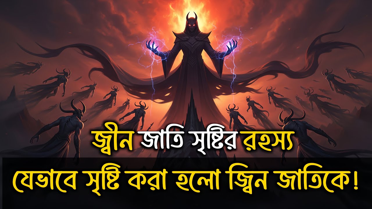 যেভাবে সৃষ্টি হল জিন জাতির || সম্পূর্ণ ঘটনা