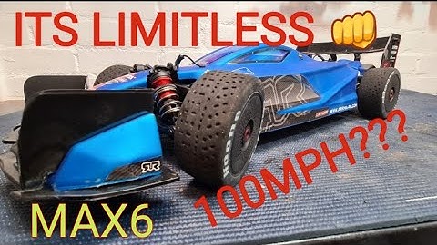 ARRMA LIMITLESS FIRST LOOK EZRUN MAX6 1650KV 100MPH???