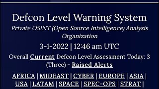 US DEFCON level Revised , United States current DEFCON Level 3