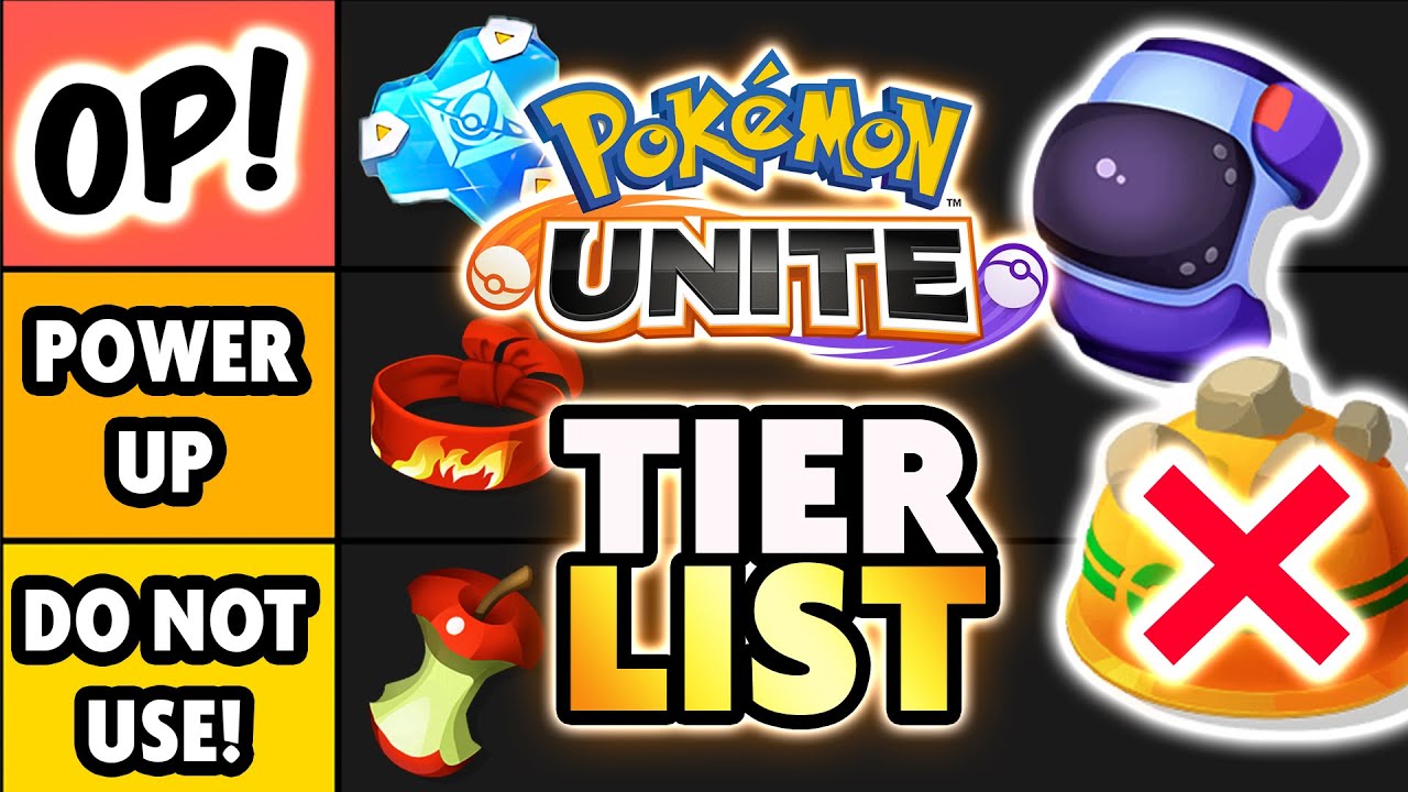 Pokémon UNITE Tier List - What are the best Pokémon & Held Items?