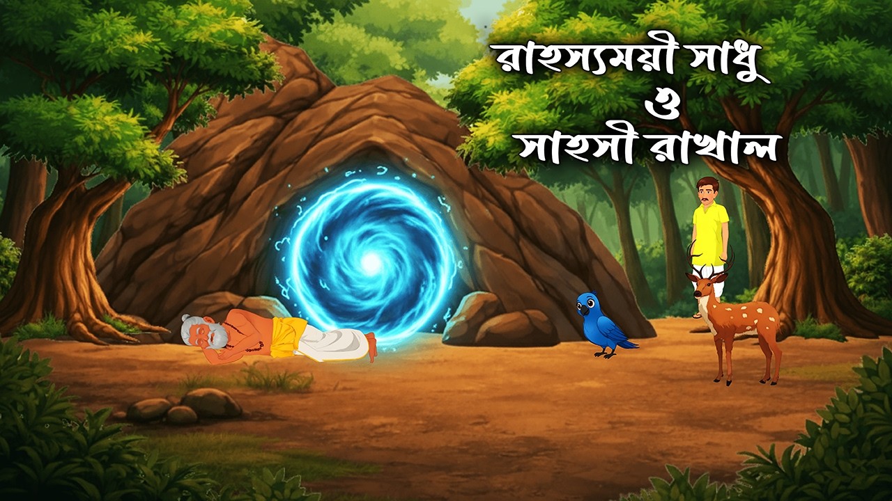 রাহস্যময়ী সাধু ও সাহসী রাখালের ভাগ্য Bangla Cartoon | Thakumar Jhuli | Rupkothar Golpo | Moral Story