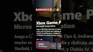 Ganamos, bajaron de precio el game pass ultimate🎉🥳