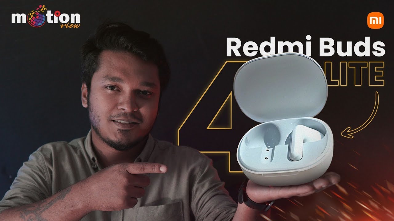 Redmi Buds 4 Lite True Wireless Earbuds in Bangladesh - Motion View