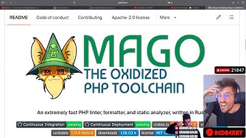 [VOD] mago is REWRITING PHP tooling in RUST??? 🦀