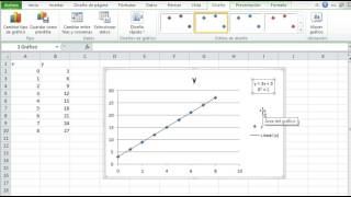 Simple linear regression in Excel