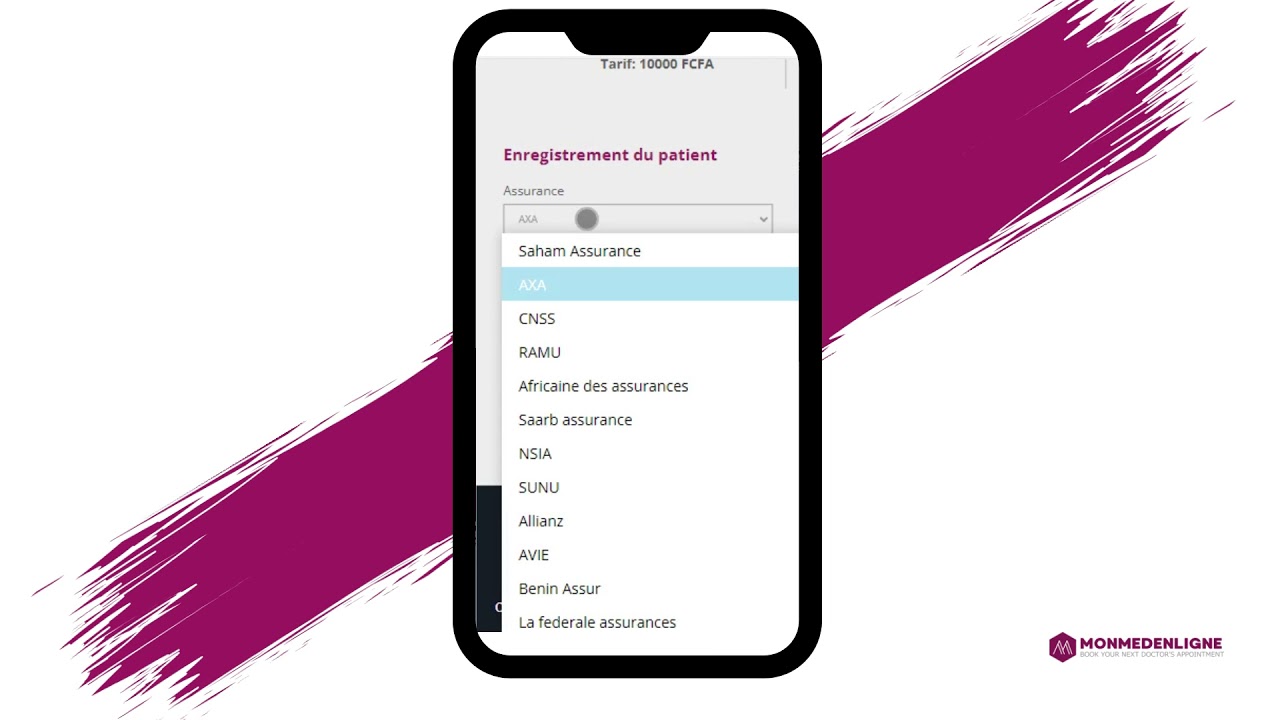 Prise de rendez vous médical sur Monmedenligne.com