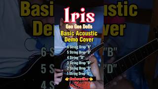 IRIS Goo Goo Dolls  Basic Acoustic Demo Cover @Goo Goo Dolls #GooGooDolls #Iris #shortsfeeds #shorts