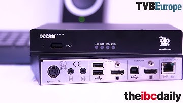 AdderLink XDIP: IP-based, high performance KVM at IBC 2017