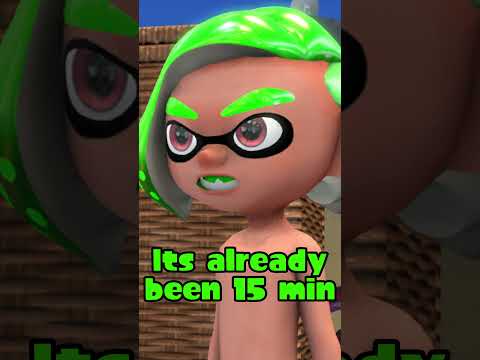 These Inkling Girls Refuse to Leave the Shower! | #splatoon #animation