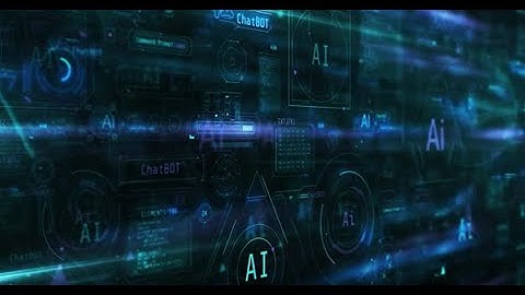 The Flow Of Artificial Intelligence Data Is Overwhelming | Motion Graphics template - Envato eleme