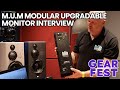 Capture de la vidéo M.u.m Modular Upgradable Monitor Interview At Gearfest 2023