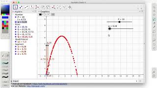 Investigating Rectangles with Fixed Perimeter using GeoGebra (with Derivatives)