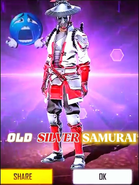 OLD SILVER SAMURAI BUNDLE 🥺💝😥#freefireindia​ #viral​ #shorts​