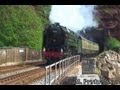 BR Standard 70000 on the Torbay Express 22-07-12
