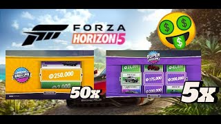 Forza Horizon 5 50 Lucky wheelspins and 5 Superwheelspins 🤑🤑🤑