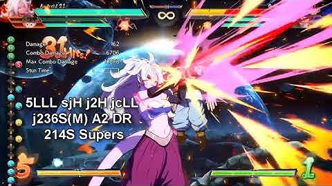 [v1.26] Android 21 TOD | 2H Corner 0.55 Bar | A21 / Videl A / Yamcha A DBFZ