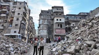 Aleppo, Walking Through the Streets of Shareiya | Syria 2024