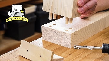 10 minutes Dowel Jig: Dowel joints got easier and quicker even by beginners (subtitle explanation)