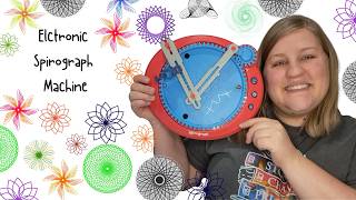 Trying the Electronic Spirograph Machine