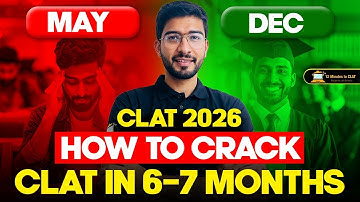 CLAT 2026: How to Prepare From Scratch in 6-7 Months I Complete Strategy I Keshav Malpani