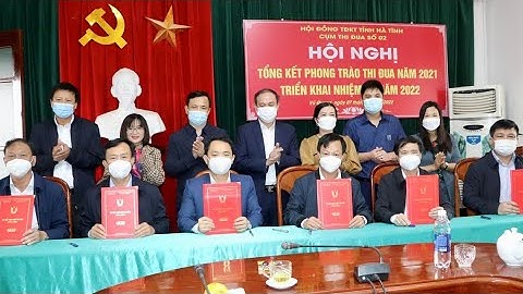 Cụm thi đua số 2 tổng kết phong trào thi đua năm 2021.