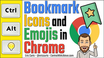 Icons and Emojis for Bookmarks in Chrome