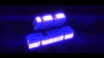 100SUBS!!! THANK YOU!!! (Free 100 sub intro template!)