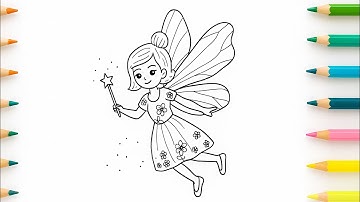 How to draw fairytale step by step || Drawing tutorial for beginners || @Animagic-13 