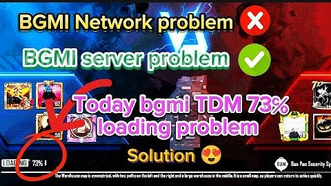 Today bgmi server problem 73℅ /today bgmi login problem /bgmi tdm not inter problem #bgmiserverbusy