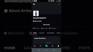 Look Guys! I now have  DeviantArt! 🤩🤩